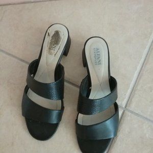 Alfani Womens Eviee Step N Flex Slide-On Sandals